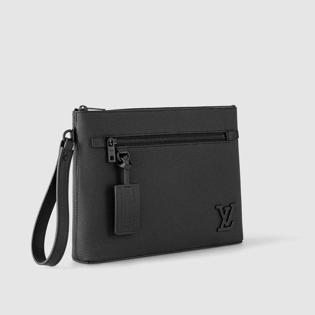 Túi Louis Vuitton Takeoff Pouch Nam Đen